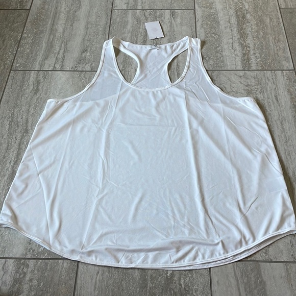 Cotton on Curve White Tank Top - Picture 1 of 5